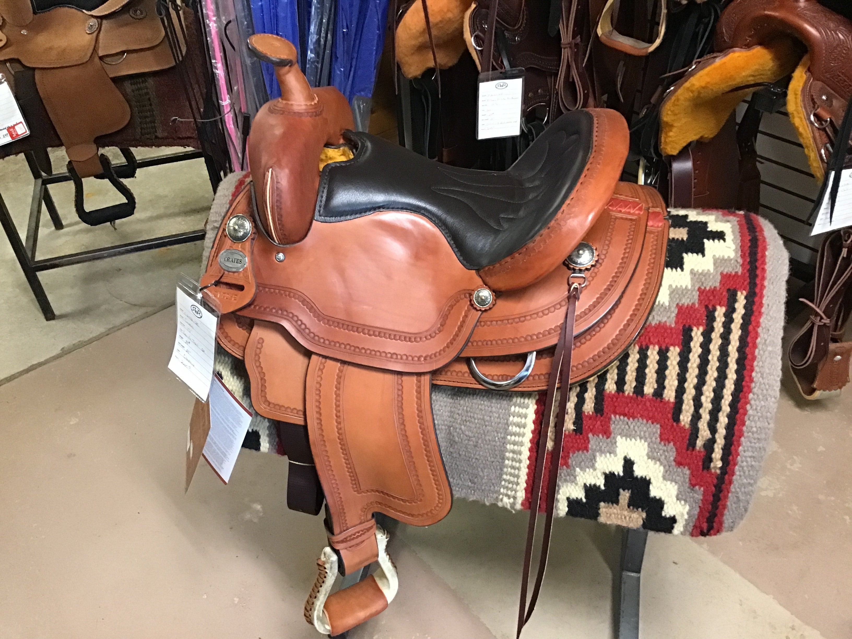 Crates Classic Light Trail Saddle 15
